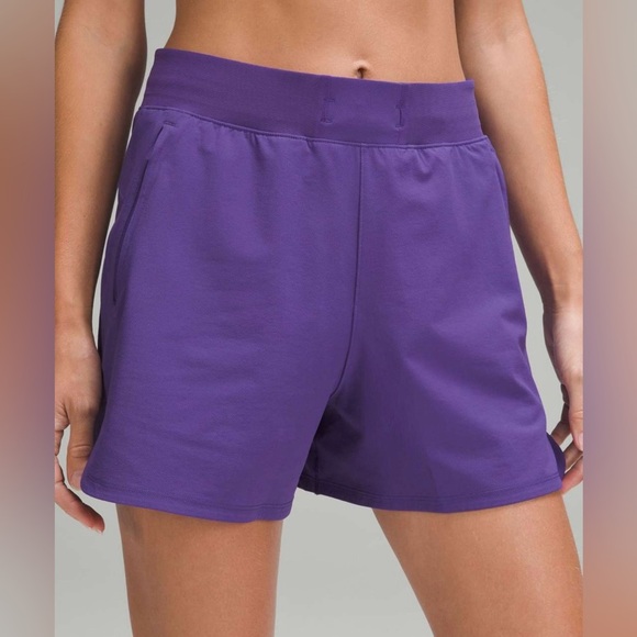 Lululemon License to Train High-Rise Short 4" in Petrol Purple - Picture 3 of 9